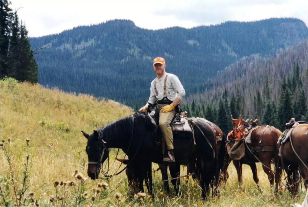 Elk Hunting by Horseback