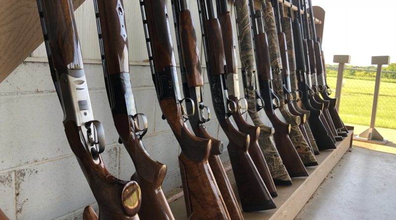Trap shooting guns