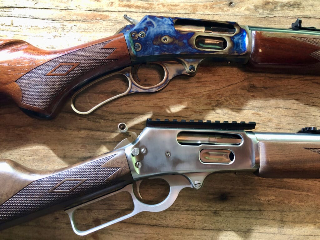 Turnbull Marlin 1895 and a Marlin 1895GS Turnbull Marlin 1895 and a Marlin 1895GS