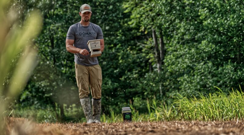 Seeding a no till food plot for deer