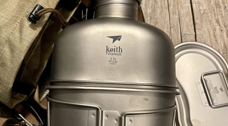 KEITH TITANIUM Canteen Mess Kit