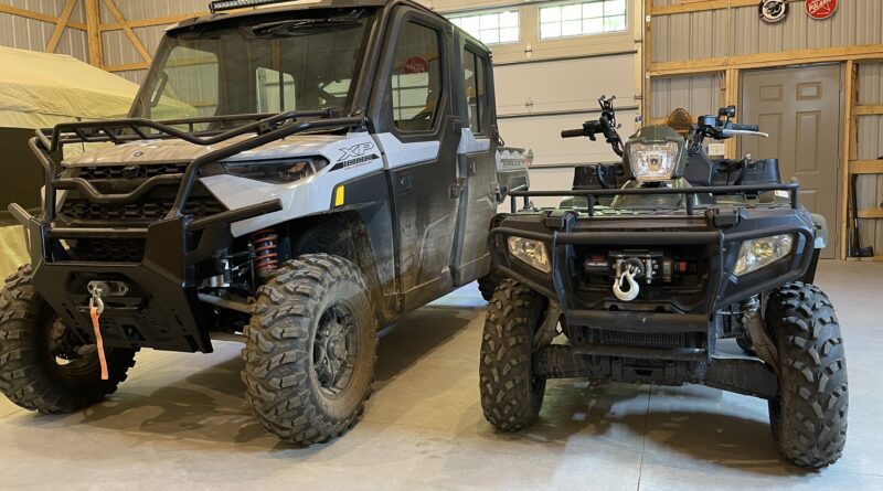 Polaris Ranger UTV and Polaris Sportsman ATV
