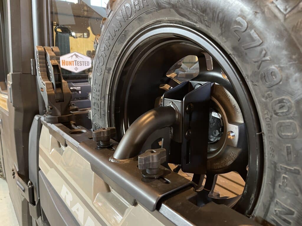 Polaris Ranger spare tire carrier